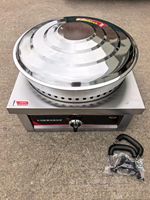 Crêpière professionnelle ZOFU à usage commercial, fonction rotative haute performance, plaque antiadhésive pour crêpes, plaque de cuisson de 400 mm, 2500-3500 W
