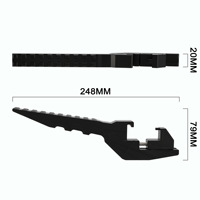 Support d'extension de repose-pieds en alliage d'aluminium de haute qualité, accessoire de rétrofit pour motos SURRON S/X