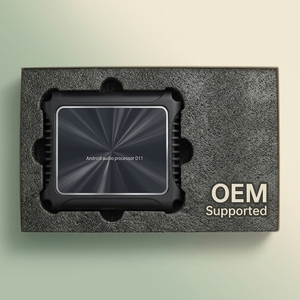 Processeur audio DSP professionnel pour voiture, amplificateur 4 canaux classe A/B 60W RMS 12V DC, système audio stéréo, égaliseur réglable, OEM D11 - Product Image 2