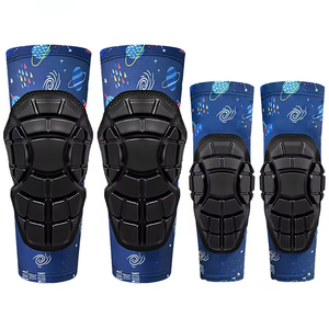 Protector de Codo y Rodilleras Acolchadas Ligeras, Flexibles y Transpirables de Malla Protectora para Esquí, Patinaje y Snowboard, Unisex - Product Image 4