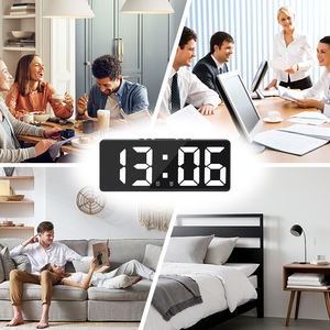 <span class=keywords><strong>Radio</strong></span> de table numérique 3D avec contrôle LED, série Runaway Stage Hotel, chambre portable, <span class=keywords><strong>radio</strong></span> électronique, <span class=keywords><strong>réveil</strong></span> numérique avec type C - Product Image 5