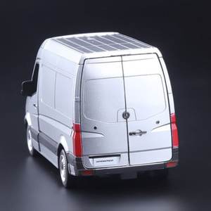 Top linea di <span class=keywords><strong>1</strong></span>/<span class=keywords><strong>18</strong></span> <span class=keywords><strong>Scala</strong></span> di Transito Van Modellino Auto con la completa interni e tutte le porte aperte per la collezione - Product Image 6