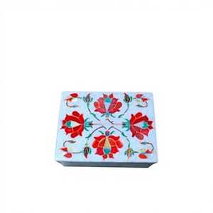 Best Classic Fancy Design Premium Quality Gemstone Inlay Durable Handmade Artisan Jewelry Storage Gift <b>Box</b> - Product Image 1