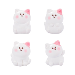 Figurines en résine de chatons Dp, lot de 4, décoration de bureau, ornement de salon - Product Image 5