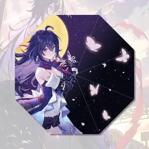 8 Stile Honkai Star Rail Anime Regenschirm Kafka Bronya Silber Wolf Seele Regenschirme