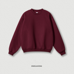 Sudadera de Felpa con Logotipo Personalizado Bordado de Alta Calidad, Sudadera Unisex Extra Grande Informal para Hombre - Product Image 4