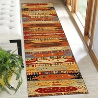 Bohemian Style Runner Rug Runner Mat Home Decoration Kitchen Rugs Entryway Hallway Bedroom Carpet Welcom Floor Mat Laundry