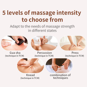 Digital Display Warm Palace Belt Smart Level 5 Massage Mode Relieve Period Cramp Pain Menstrual <b>Heating</b> <b>Pads</b> - Product Image 3