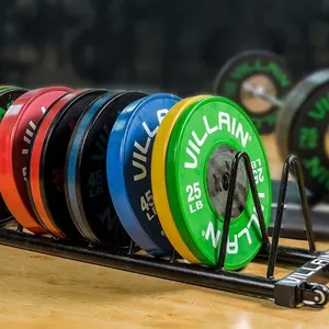 Competition Bumper Plate 320 Lbs Barbell Plate Set