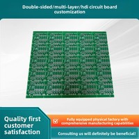 PCB Verde Personalizado con Serigrafía Blanca - PCB Rígido de Doble Cara de 1.6mm, PCB sin Componentes para Circuitos de Comunicación