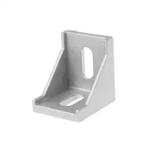 铝合金紧固角件角度40 × 40毫米L连接器配件铝型材