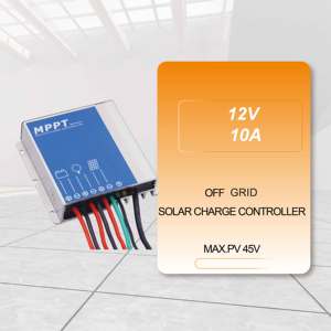 Contrôleur solaire MPPT série Lumiax SMR-MPPT IP67 CE RoHS 10A 15A 20A 12V 24V Affichage LED Puissance PV maximale 130W-520W Contrôleur domestique - Product Image 4