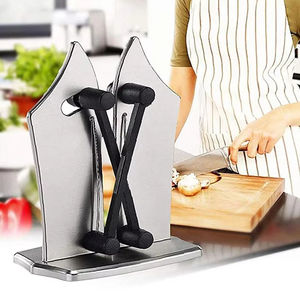 Aiguiseur de couteaux professionnel, pierre à aiguiser de cuisine, pierre à aiguiser en acier - Product Image 1