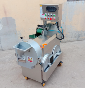 Machine de découpe industrielle et commerciale automatique pour oignons, gingembre, choux, fruits et légumes à feuilles, avec fonctions de hachage et de tranchage - Product Image 5