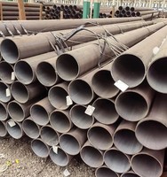Pipa Baja Karbon Rendah Seamless Round SS400 SS490 Hot Rolled untuk Konstruksi API MS Tubes Sesuaikan Semua Ukuran