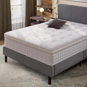 Colchón Híbrido Euro Top King Size Comprimido al Vacío con Capa de Espuma Confortable, ODM/OEM, Colchón de Espuma Viscoelástica Transpirable y Fresco - Product Image 3