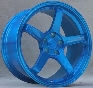 Cerchi in Alluminio Forgiato Personalizzati 18 19 20 21 22 Pollici 5x100 5x112 5x114.3 5x120 a Cinque o Sei Razze per Auto Passeggeri - Product Image 2