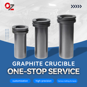 Customized <strong>Graphite</strong> <strong>Crucible</strong> With Rod Metal Melting <strong>Graphite</strong> <strong>Crucible</strong> Vc400 Vc600 - Product Image 2