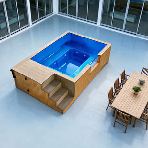 Piscina de fibra de vidrio para adultos, piscina exterior, piscina elevada, piscina grande - Product Image 2