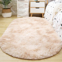 Tapis moelleux blanc de style nordique, tapis carré doux, tapis shaggy, tapis luxueux, tapis antidérapant, décoration d'intérieur, tapis de salon