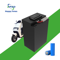 Paket Baterai Lithium Kompatibel Tegangan Tinggi 72v 60v 50ah 100ah Lfp Lifepo4 dengan Bms Terintegrasi untuk Sepeda Listrik dan Golf Cart