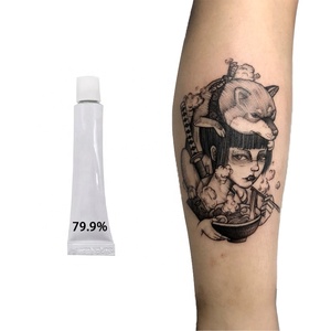 Productos al por mayor para el cuidado posterior del tatuaje: Crema natural para tatuajes de 10G, 30G, 50G y Crema en polvo para tatuajes al 79.9% para uso permanente en maquillaje. - Product Image 1