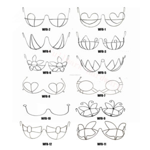 Altre decorazioni natalizie feste danzanti Monday indossano abiti da te strass nuovo stile reggiseno in filo di carnevale set - Product Image 6