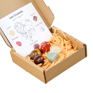 Venta al por Mayor de Piedras Naturales Curativas de Cristal Talladas a Mano Runyangshi, Caja de Regalo de Moda con los Doce Signos del Zodiaco - Product Image 1