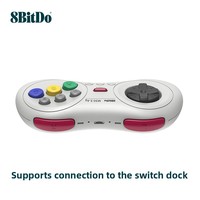 8Bitdo M30 Mini Edition 2.4G Wireless Game Controller untuk Switch/MD Gamepad Joystick 81CC02