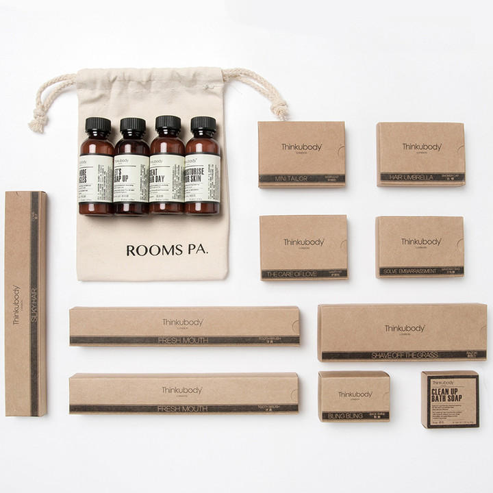 9 шт., наборы гостиничных принадлежностей с индивидуальной упаковкой