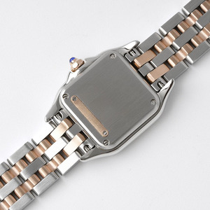 Montre élégante classique de haute qualité pour femmes, bracelet en acier inoxydable, montre-bracelet ultra-fine avec diamants - Product Image 5