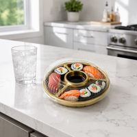 Boîte alimentaire en plastique sans BPA avec couvercle transparent pour salade, fruits, produits de boulangerie, en PET de qualité alimentaire, vente en gros, directement de l'usine