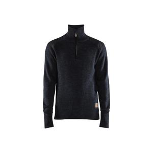 BLAKLADER-Pull en laine 463010719899XXXL Gris foncé/Noir-EAN 7330509628614 WORK HOODIES - Product Image 1
