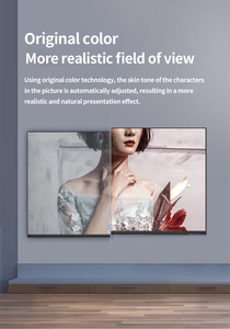 Televisor Inteligente 4K Android con WiFi, LCD LED, de 55, 65, 75, 85 y 100 Pulgadas, OEM SAM, para Cine en Casa - Product Image 3