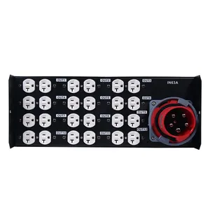 Stage Lighting Power Distribution Distro Box For Lighting Stage Power Supply Sound System Power Distributor