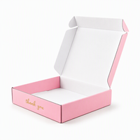 Boîte d'emballage en carton ondulé à trois couches imprimée en couleur pour jouets de bébé et ensembles de sous-vêtements pour enfants, emballage écologique