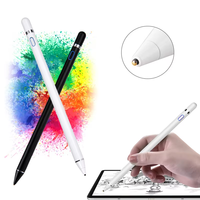 Stylet actif universel pour iPad et écrans tactiles de téléphone portable en métal Lapiz Tactil avec rejet de la paume pour le dessin