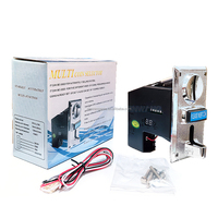 Accepteur de pièces électronique multi-monnaies 616, 6 valeurs, pour distributeur automatique de billets Euro et machine d'échange de jetons
