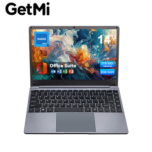 14.1นิ้วแล็ปท็อป Intel Celeron N4020 emwifi แผง10 IPS แป้นพิมพ์ภาษาอังกฤษโน้ตบุ๊คคอมพิวเตอร์ที่มีเว็บแคมภาษาอังกฤษ - Product Image 1