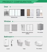 Contenedor Móvil Expandible de 20 pies, Impermeable y Transpirable, para Uso Hotelero, 2-3 Dormitorios, Cocina, Sala de Estar, Diseño Moderno, Envío Inmediato