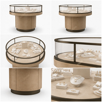 Comptoir de présentation de bijoux en verre avec tiroirs de rangement, vitrine de luxe pour montres, table d'exposition pour boutique