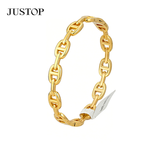 <b>Bangles</b> OEM/OEM custom waterproof stainless steel Gold plating Fashion Jewelry hypoallergenic supplies - Product Image 4