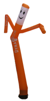Poupée gonflable publicitaire de clown de 8 m pour événements sportifs et promotions, avec kits de réparation et souffleur inclus
