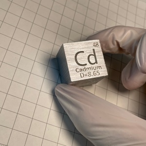 Cubo di elementi in metallo cadmio da 1 pollice 25.4mm puro al 99.99% per la raccolta degli elementi - Product Image 5