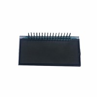 شاشة LCD أحادية اللون مقاس 1.9 بوصة بـ 1/2/3/4/5/6 أرقام و7 أجزاء مخصصة بـ 19 دبوس