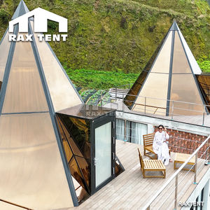 Carpa Piramidal de Cristal de 6 Metros con Forma de Diamante para Glamping con Vista Panorámica de 360 Grados - Product Image 3