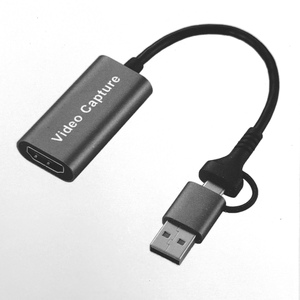 Dispositivo de Captura de Video USB 3.0 Compatible con <span class=keywords><strong>Win</strong></span>/Mac 1080P HDTV con Adaptador de Audio USB-C para Transmisión en Vivo y Juegos - Product Image 3