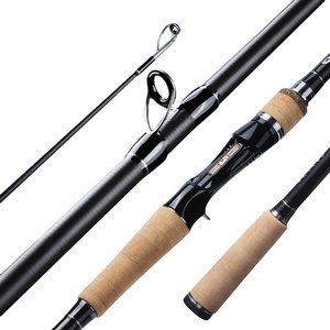 <span class=keywords><strong>Canne</strong></span> à pêche CHILENT FUJI GUIDE 2-3 Sections 1.68-2.7m M/L tige de filature en eau salée à haute teneur en Fiber de carbone tige de coulée pour bar carpe - Product Image 1