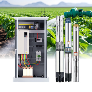 ชุดปั๊มน้ำแบบไฮบริด VEICHI 11kW 15HP ใช้พลังงานแสงอาทิตย์จากแผงโซลาร์เซลล์บนพื้นผิว สำหรับบ่อน้ำบาดาล ระบบสูบน้ำพลังงานแสงอาทิตย์สำหรับการชลประทานพืชผล SP - Product Image 1