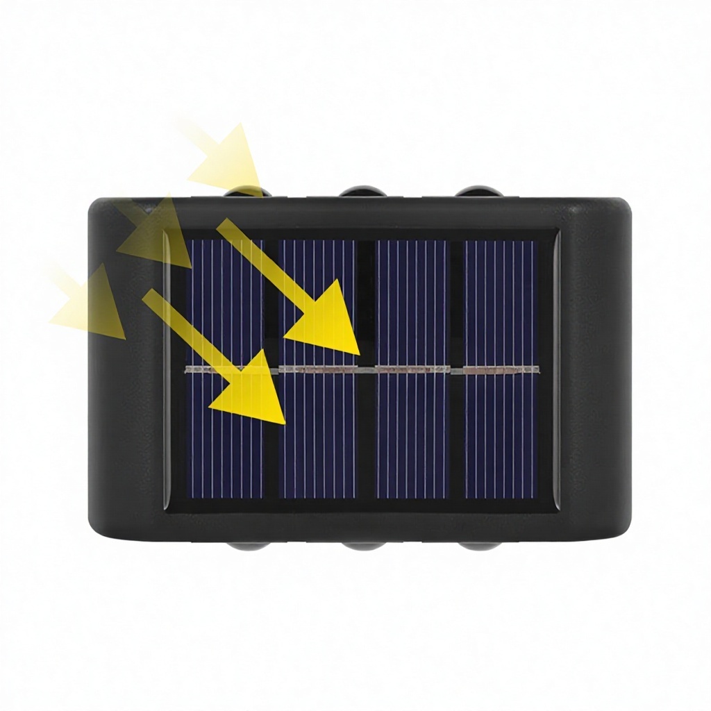 Solar Road Lights IP65 Waterproof 6000K Daylight LED Battery Powered Garden Use DC 6V ABS Material